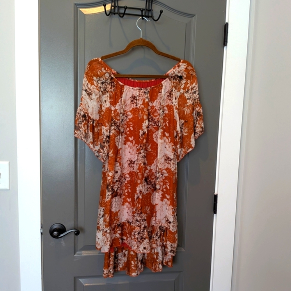 Floral Women's Tunic Dress From Italy